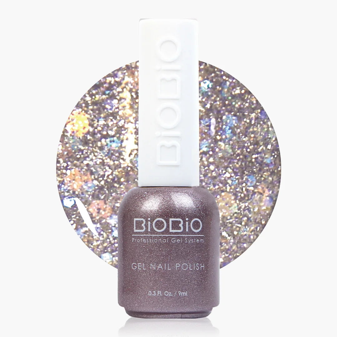 BioBio Glitter Nail Color Gel G102 100th 9ml
