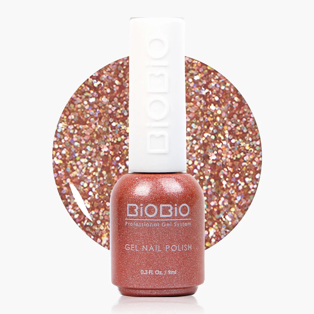 BioBio Glitter Nail Color Gel G104 Birthday 9ml