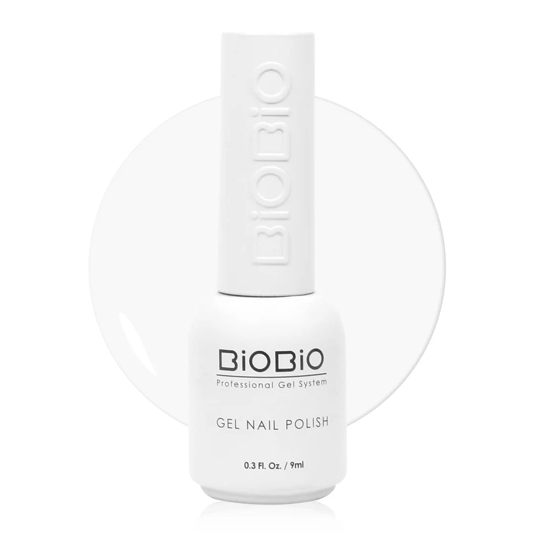 BioBio Standard Nail Color Gel B104 Standard White 9ml