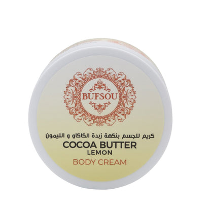 bufsou Cocoa Butter Lemon Body Cream 200g