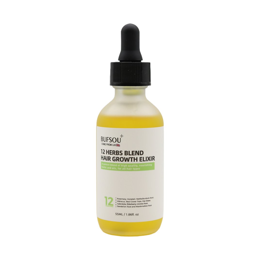 Bufsou 12 Herbs Blend Hair Growth Elixir 55ml