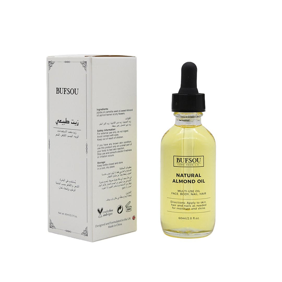 Bufsou Multi-Use Natural Oil Almond Oil 60ml