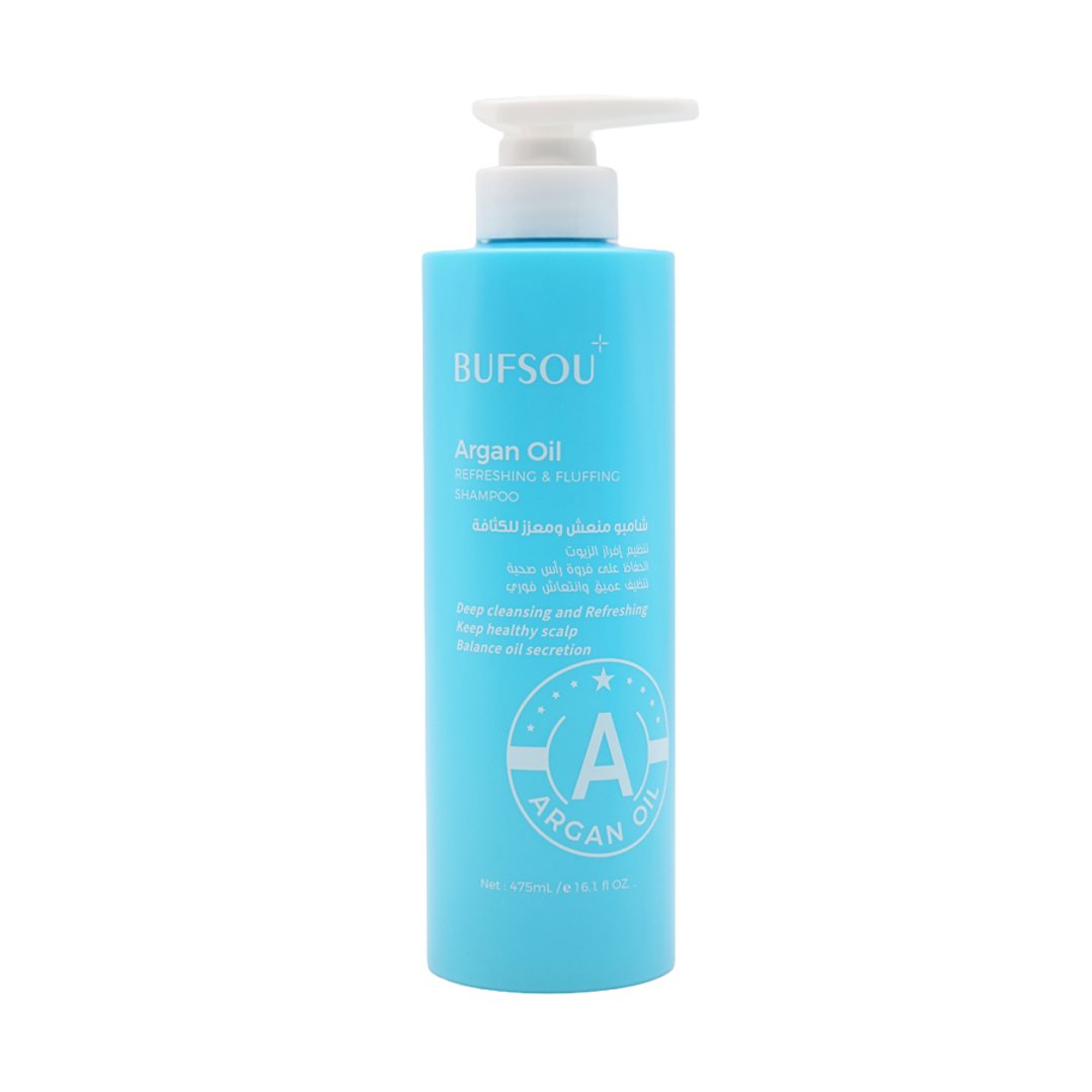 bufsou Argan Oil Refreshing &amp; Fluffing Shampoo 475ml