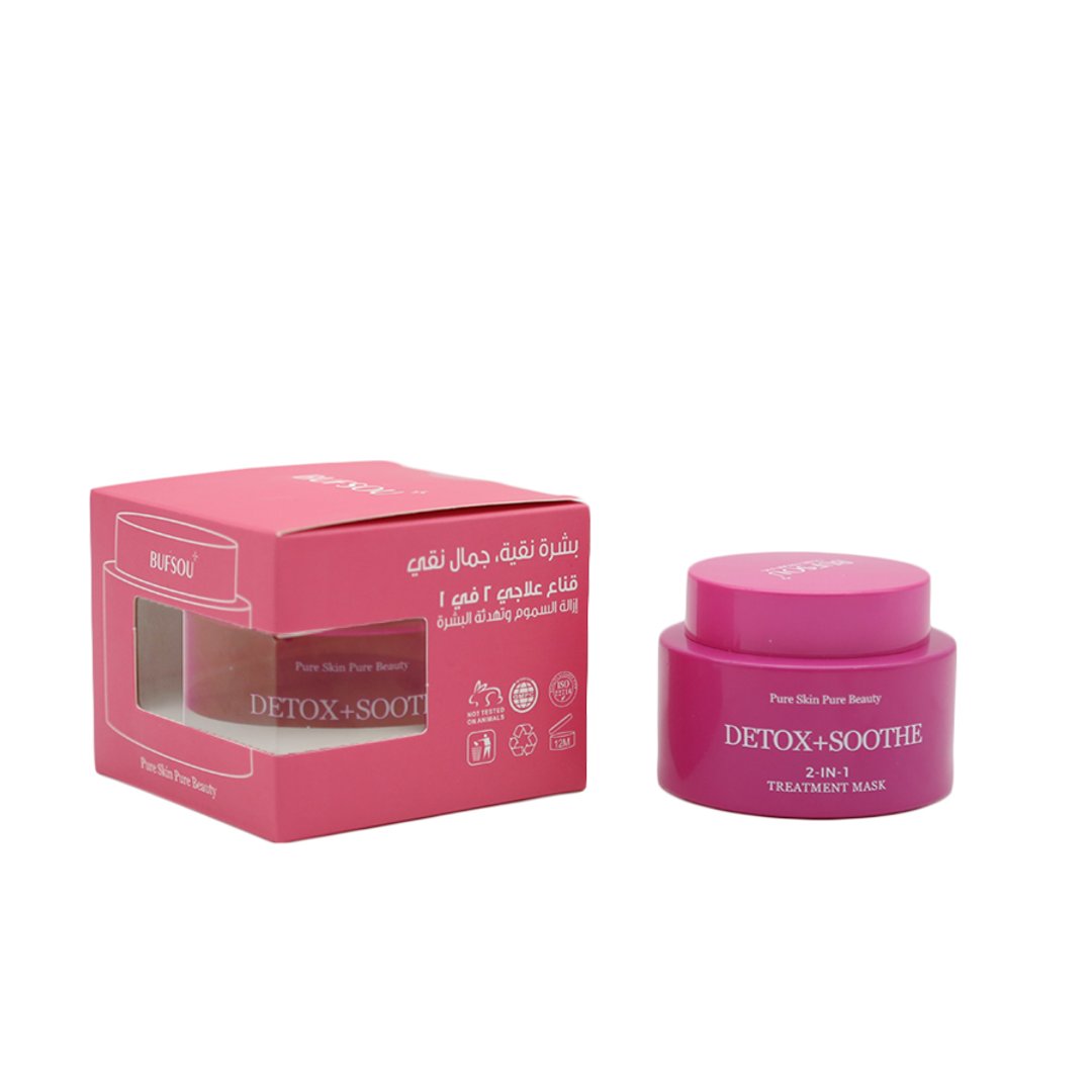 bufsou Detox &amp; Soothe 2-In-1 Treatment Mask 50ml