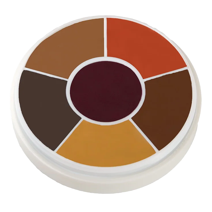 Ben Nye - Contour Wheel - Crème Contour Wheel CBW-7 Dark Brown