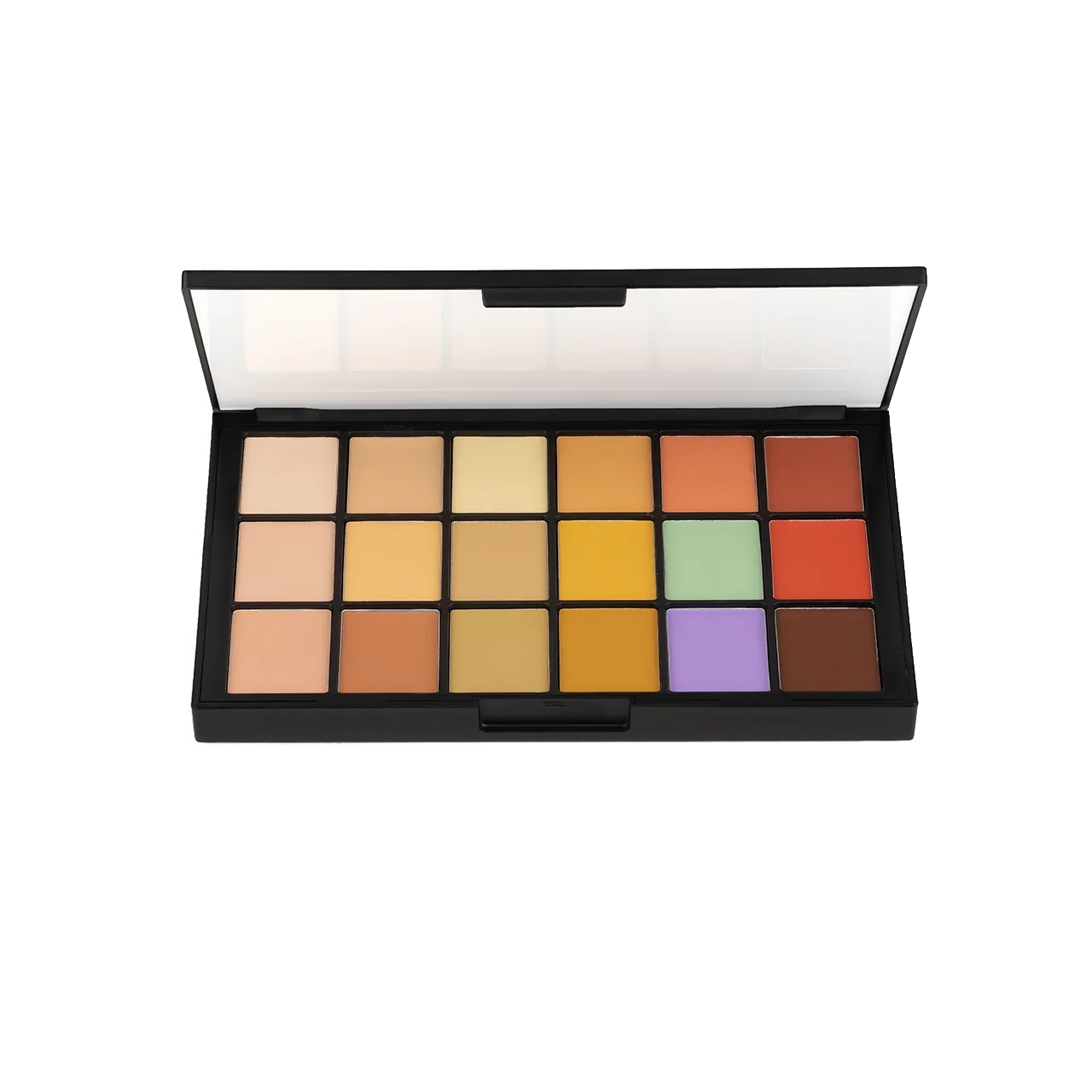 Ben Nye - Concealer Palette - MediaProHD Concealer & Adjuster Palette - 18 Creme Colors HDAP-1