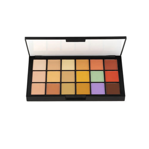 Ben Nye - Concealer Palette - MediaProHD Concealer & Adjuster Palette - 18 Creme Colors HDAP-1