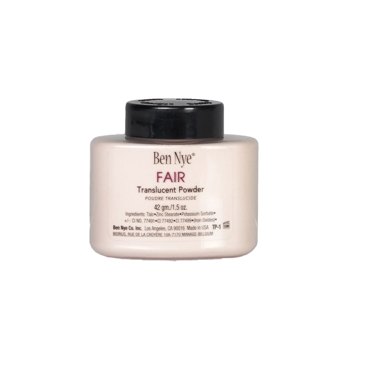 Ben Nye - Loose Powder - Classic Face Powder Fair Translucent TP-1 42gm/1.5oz