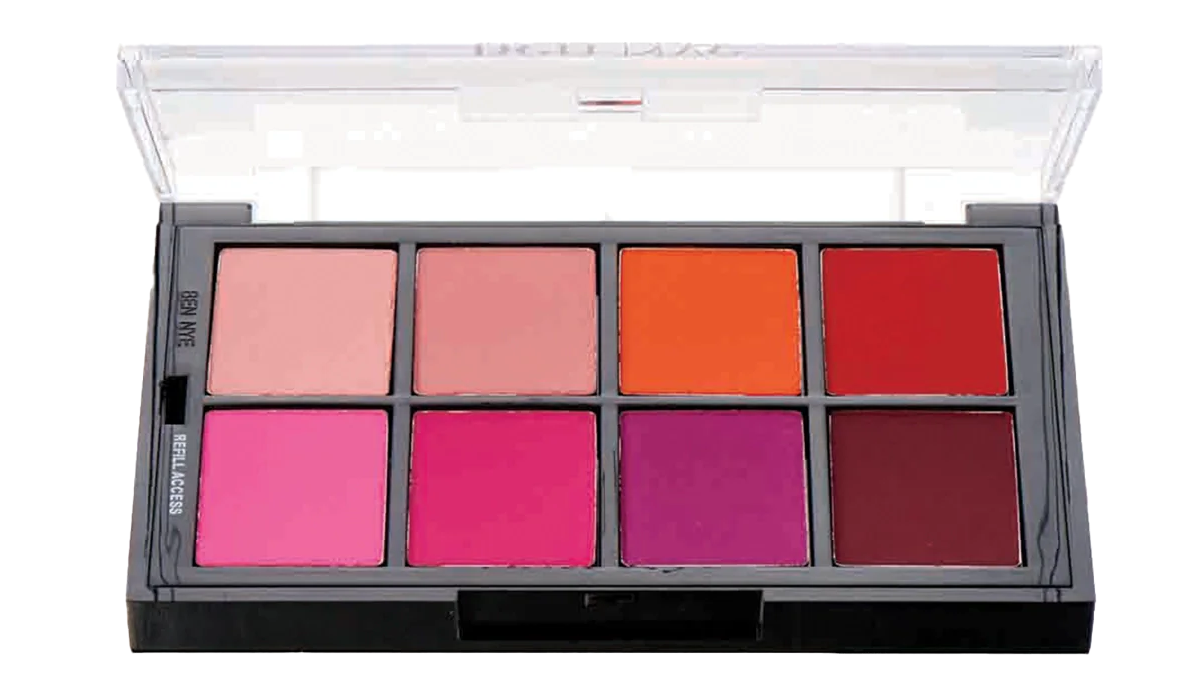 Studio Color Rainbow Eyeshadow And Blush Palette STP-80 Ben Nye