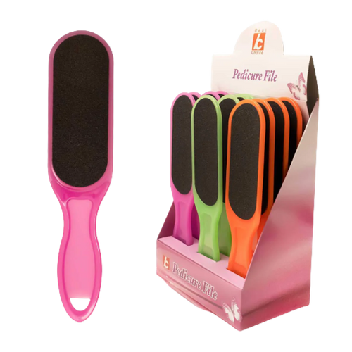 Best Choice - Foot Care - Wide Plastic Handle Doble sided Foot File