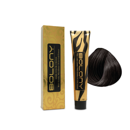 Bolony - Hair Color - Hair Color Cream 3 Intense Dark Brown 100ml