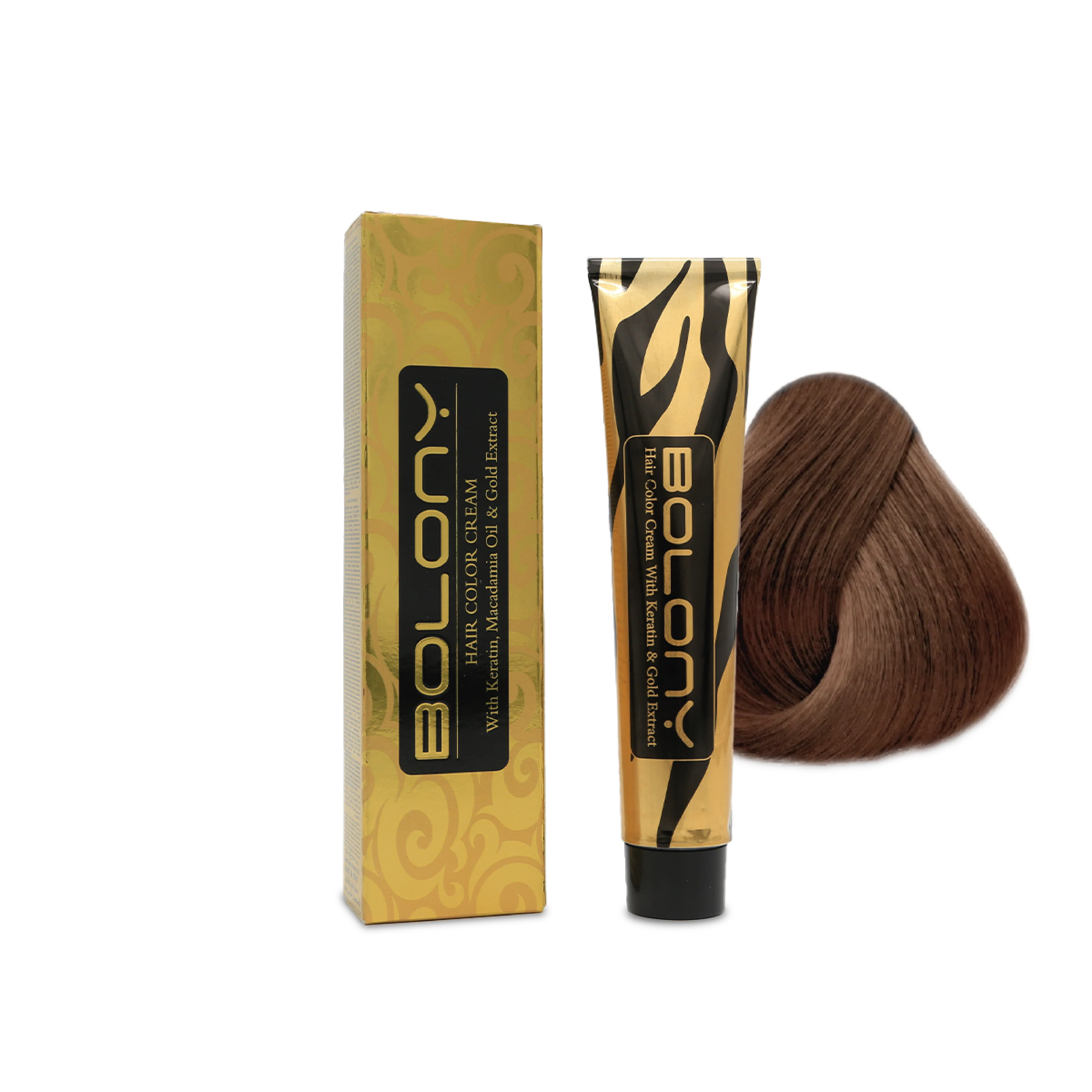 Bolony - Hair Color - Hair Color Cream 7.35 Chocolate Blond 100ml