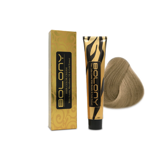 Bolony - Hair Color - Hair Color Cream 9.121 Very Light Oak Ash Blond 100ml