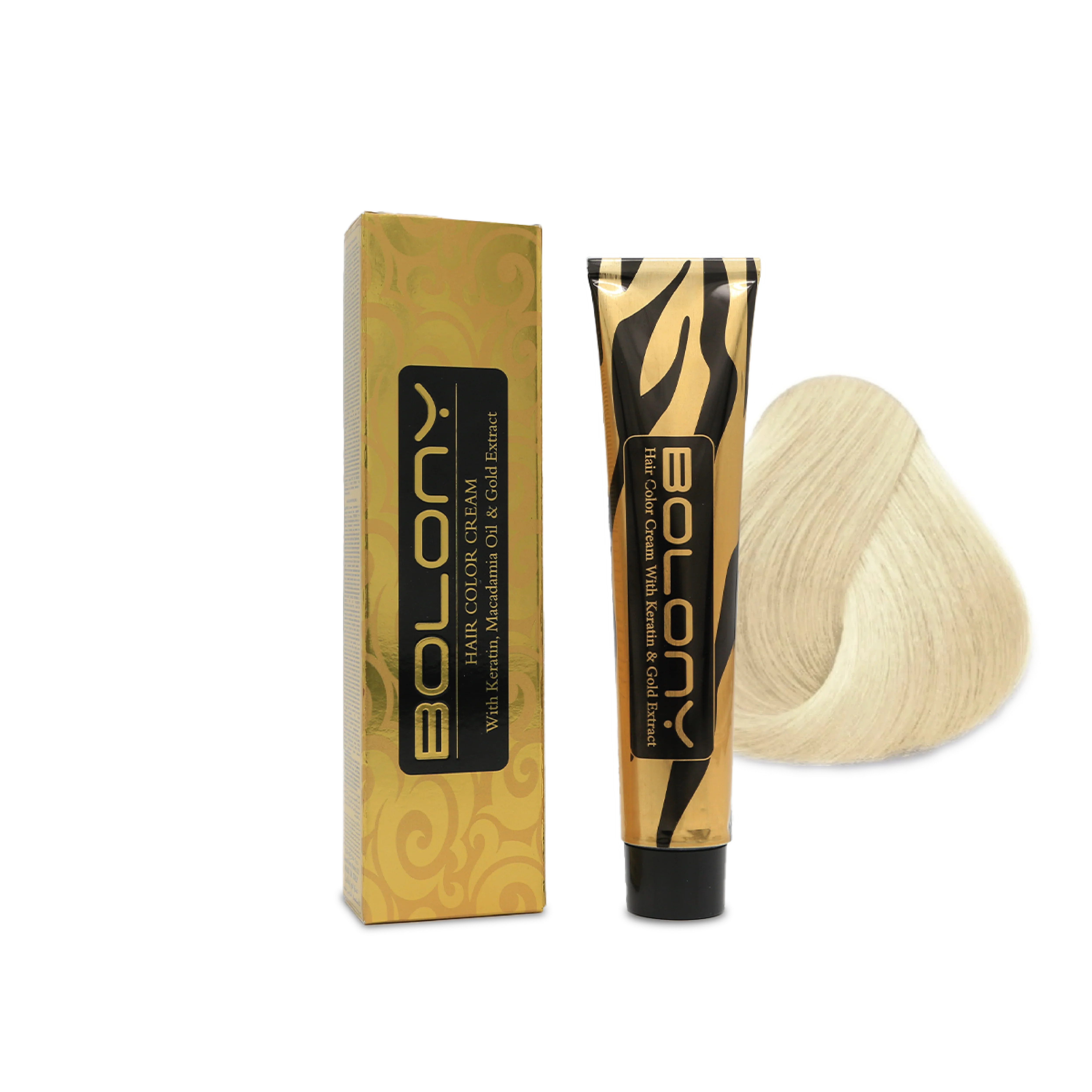 Bolony - Hair Color - Hair Color Cream 8.001 Intense Light Ash Blond 100ml