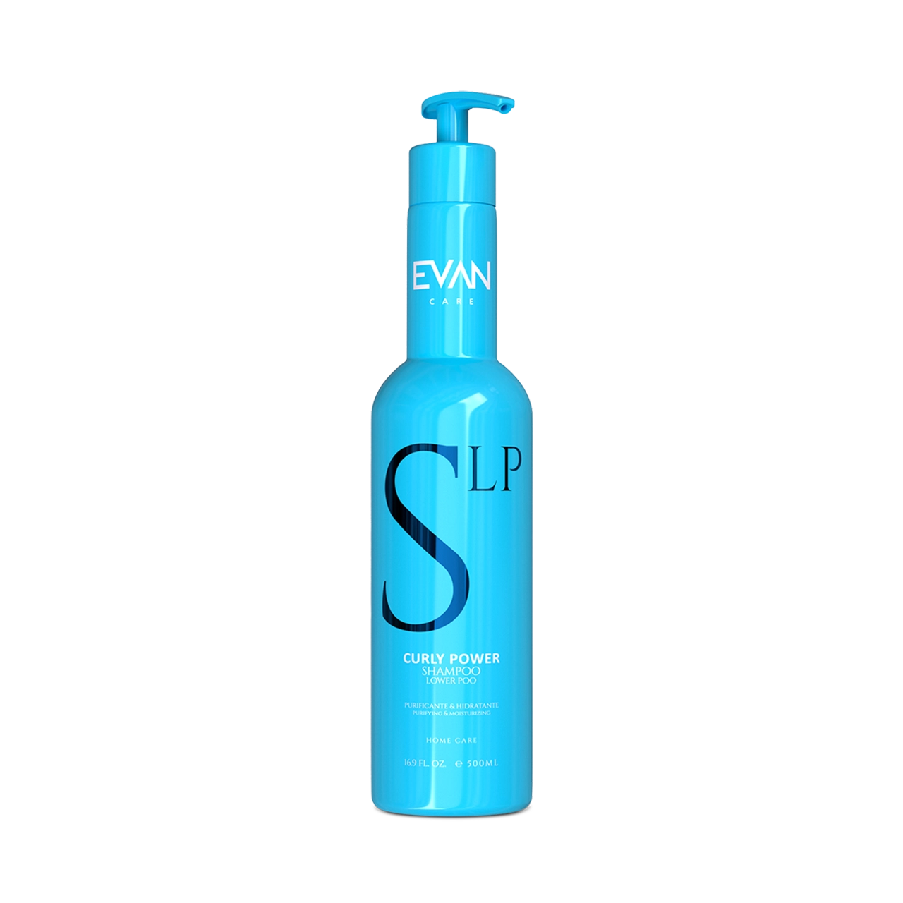 Evan Care - Shampoo - Curly Power Home Care Purifying & Moisturizing Lower Poo Shampoo (SLP) 500ml