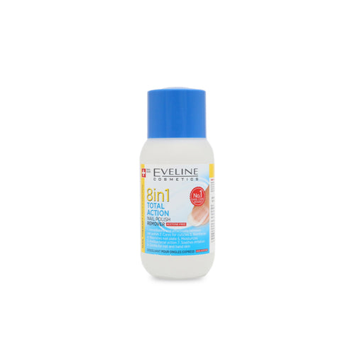 Eveline Cosmetics - Nail Polish Remover - 8in1 Total Action Nail Polish Remover 150ml