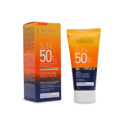 Eveline Cosmetics - Cream - Sun Protection Face Cream SPF50 50ml