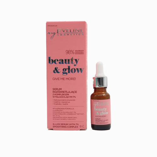 Eveline Cosmetics - Serum - Beauty & Glow Illumi Serum with Smoothing Complex  18ml