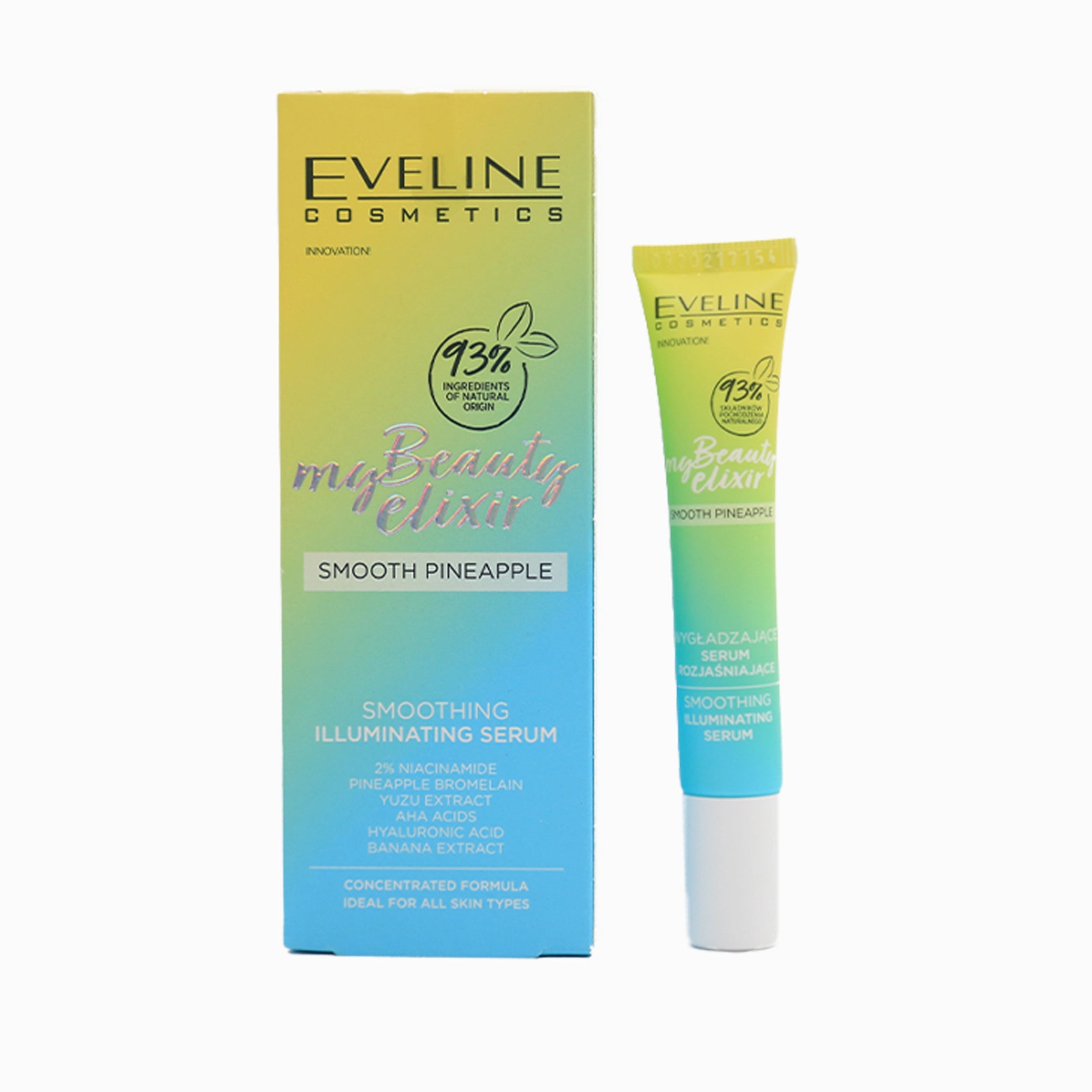 Eveline Cosmetics - Serum - My Beauty Elixir - Smooth Pineapple Illuminating Serum 20ml