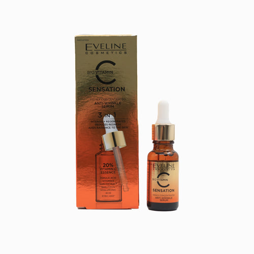 Eveline Cosmetics - Serum - Bio C Sensation 3in1 Anti-Wrinkle Serum 18ml