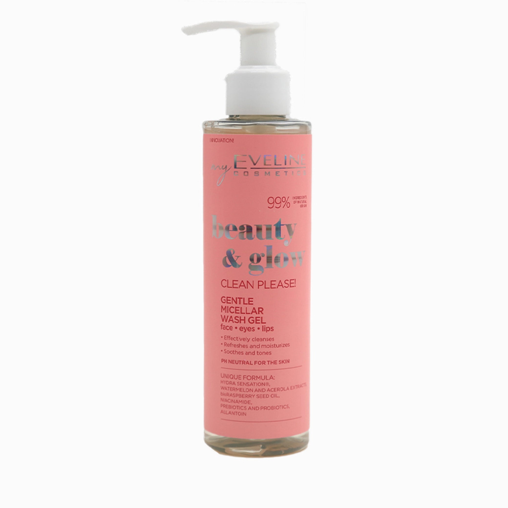 Eveline Cosmetics - Other - Beauty & Glow Gentle Micellar Wash Gel 200ml