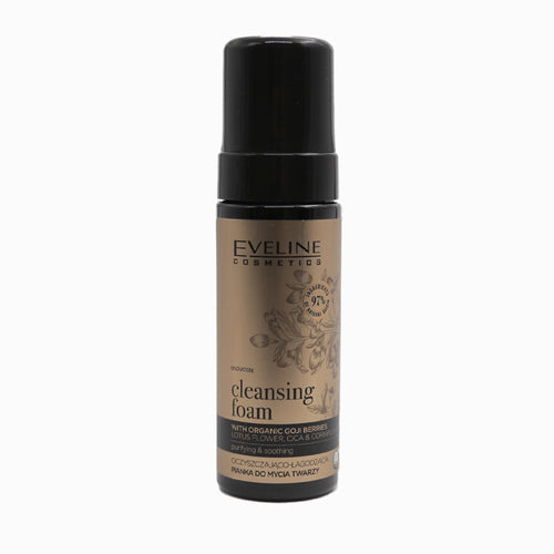 Eveline Cosmetics - Other - Cleansing Foam with Organic Goji Berries, Lutos Flower, Cica & Cornflower 150ml