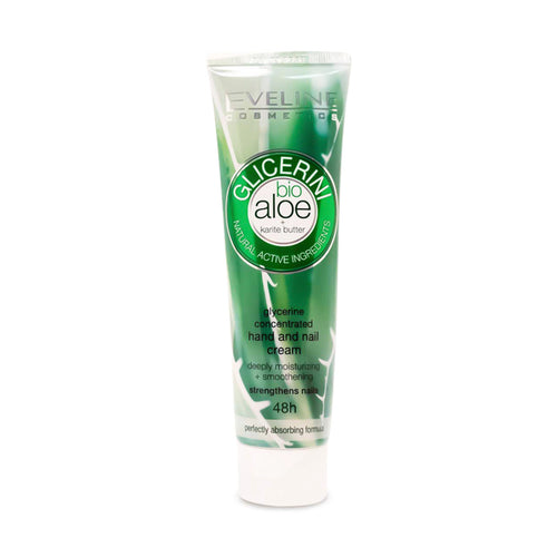 Eveline Cosmetics - Hand Cream - Glycerine Hand And Nail Cream with Aloe Vera 100ml