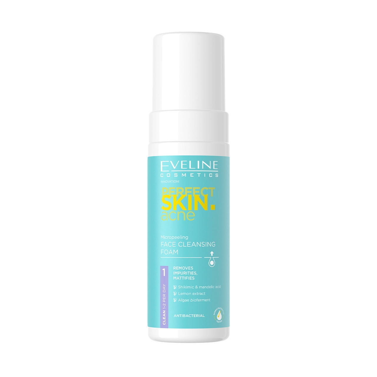 Eveline Cosmetics - Other - Perfect Skin Acne Micropeeling Face Cleansing Foam 150ml