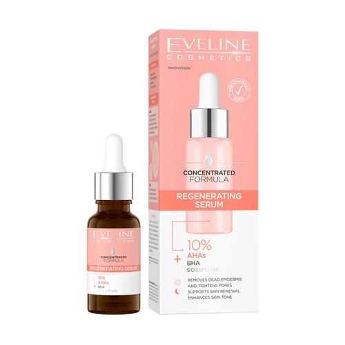 Eveline Cosmetics - Serum - Regenerating Serum with AHAs & BHA 18ml