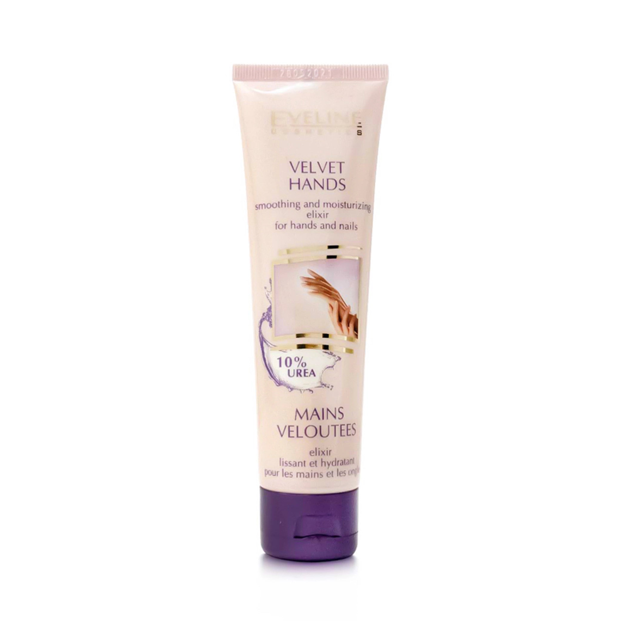 Eveline Cosmetics - Hand Cream - Velvet Hands Smoothing & Moisturizing Elixir 100ml