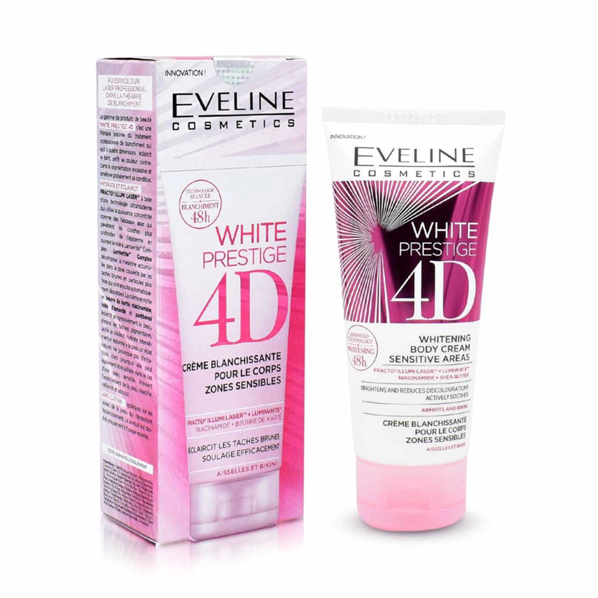 Eveline Cosmetics - Body Cream - White Prestige 4D Whitening Milky Body Cream 100ml