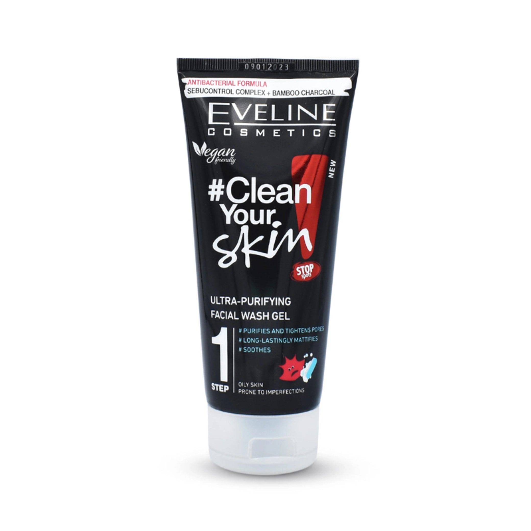 Eveline Cosmetics - Face Wash - Clean Your Skin Ultra Purifying Facial Wash Gel 200ml