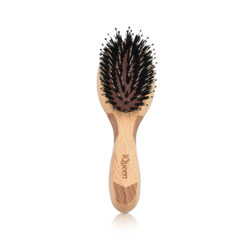 IQueen - Other - Classic Wood Small Oval Porcupine Cushion Hair Brush 50x170mm