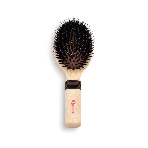 IQueen - Other - Classic Wood Medium Oval Porcupine Cushion Hair Brush 65x228mm