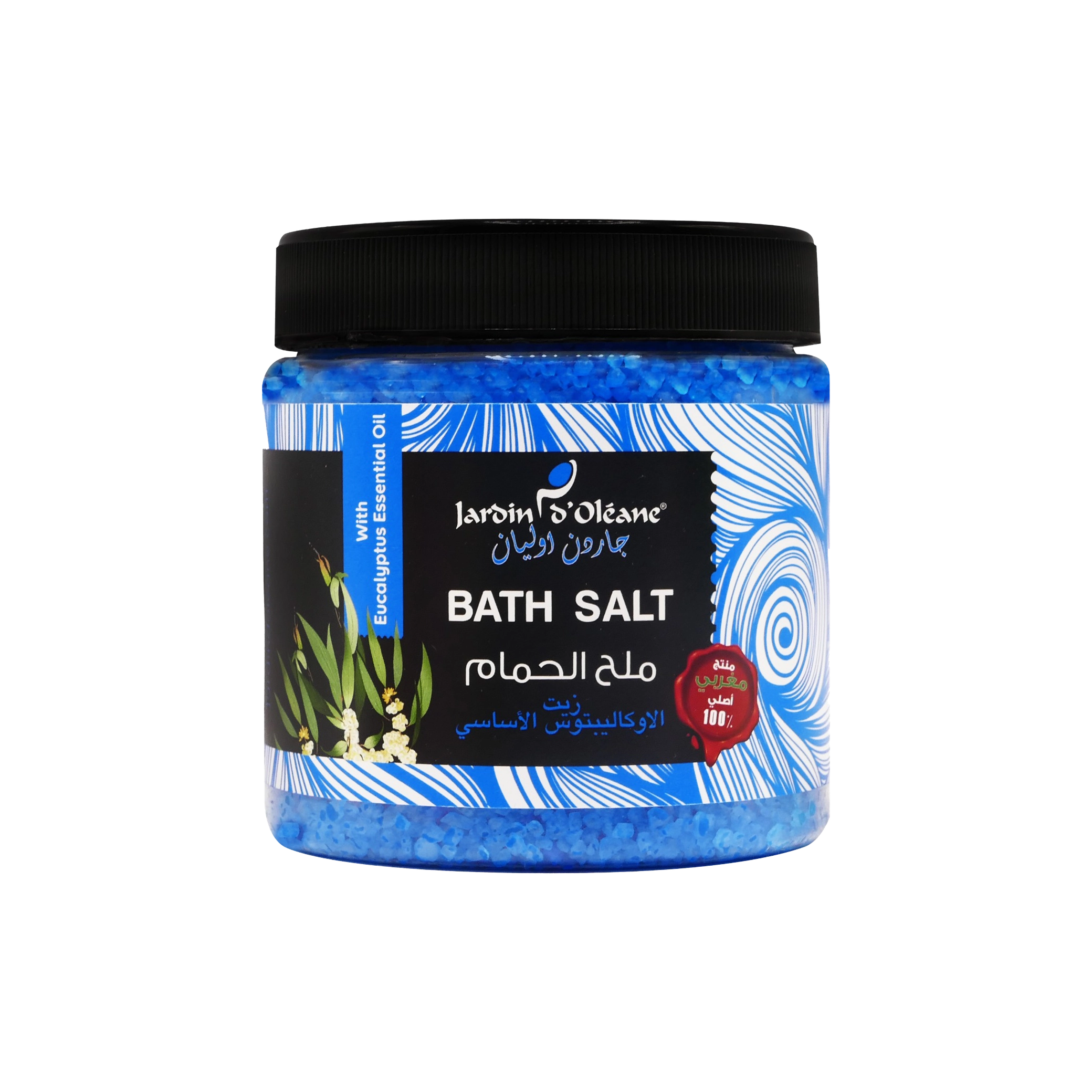 Jardin D'oleane - Bath Salt - Bath Salt with Eucalyptus Essential Oil 600g