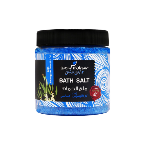Jardin D'oleane - Bath Salt - Bath Salt with Eucalyptus Essential Oil 600g