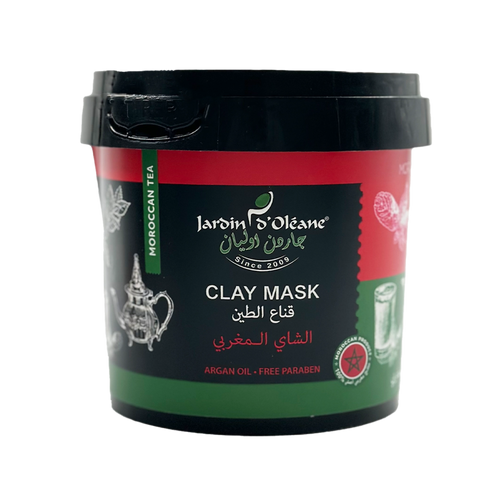 Jardin D'oleane - Mask - Moroccan Tea Clay Mask with Argan Oil 500g
