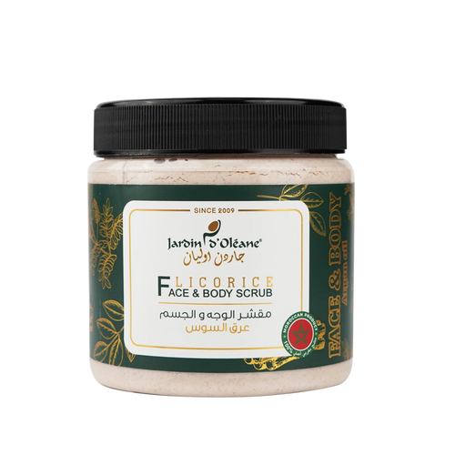 Jardin D'oleane - Scrub - Face & Body Scrub with Argan Oil and Lico Rice 500ml