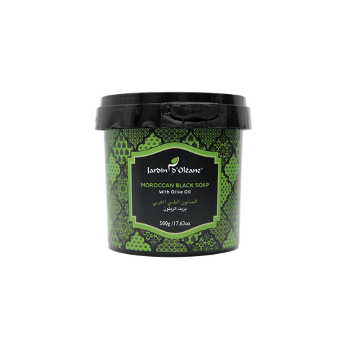 Jardin D'oleane - Soap - Jardin D'oleane Moroccan Black Soap with Olive Oil 500g