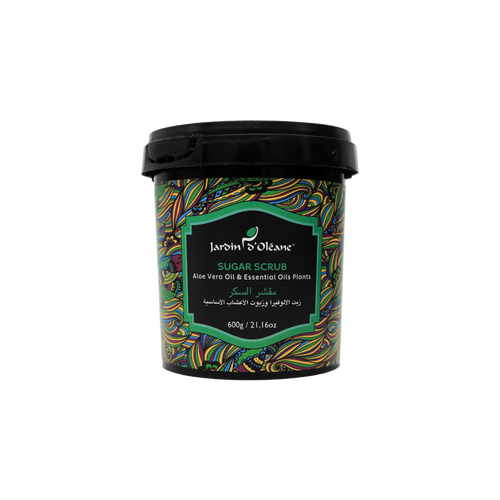 Jardin D'oleane - Scrub - Jardin D'oleane Sugar Scrub with Aloe Vera Oil & Essential Oil Plants 600g