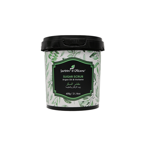 Jardin D'oleane - Scrub - Sugar Scrub with Argan Oil & Verbena 600g
