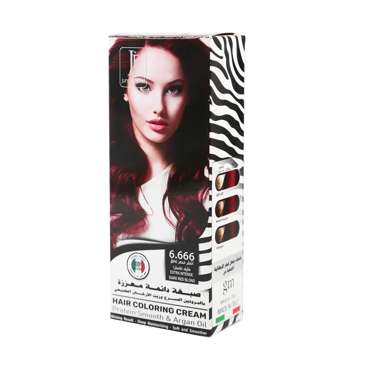 Jungel Fever - Hair Coloring Cream | Najafi Cosmetics
