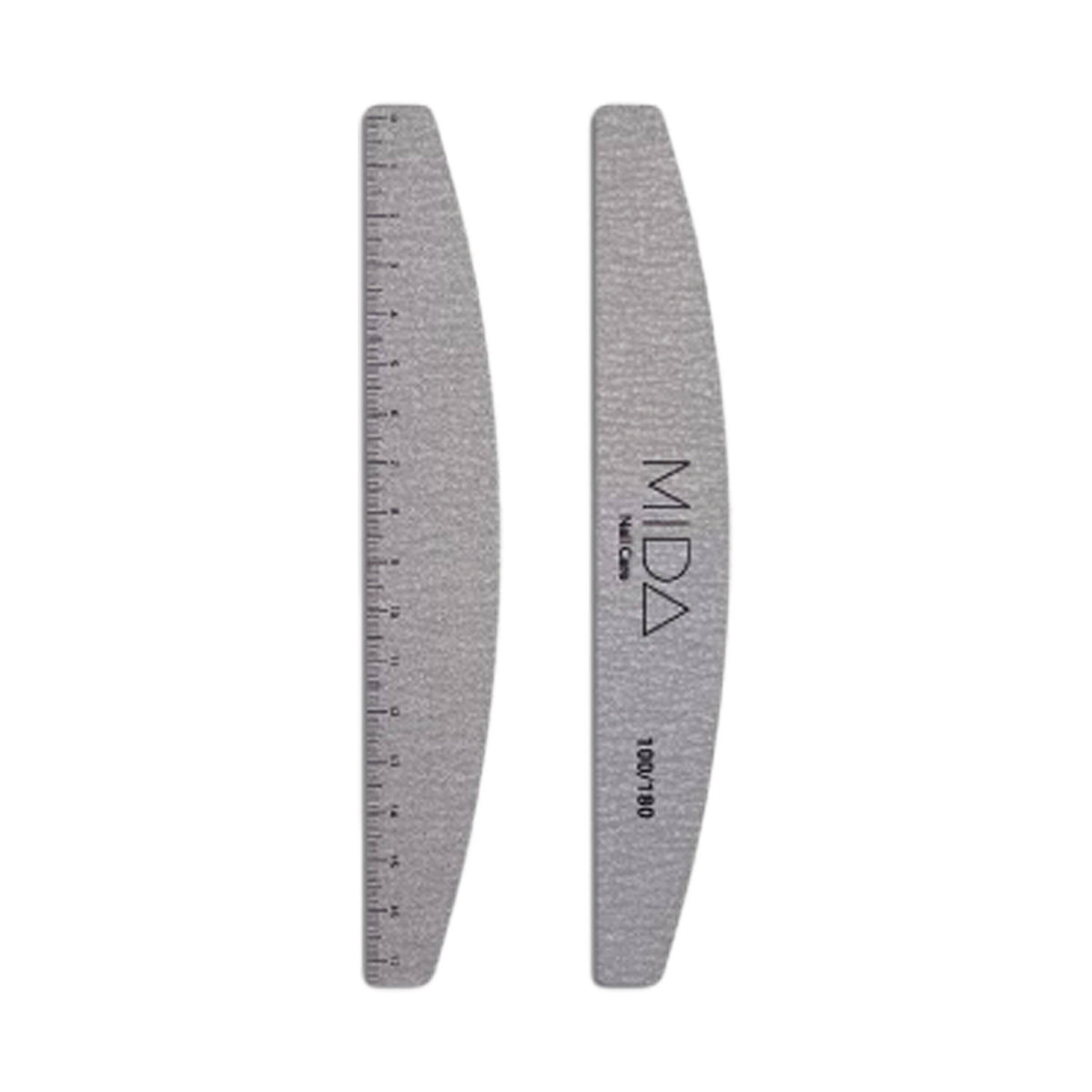 Mida Half-moon Nail File - 100/180 Grit