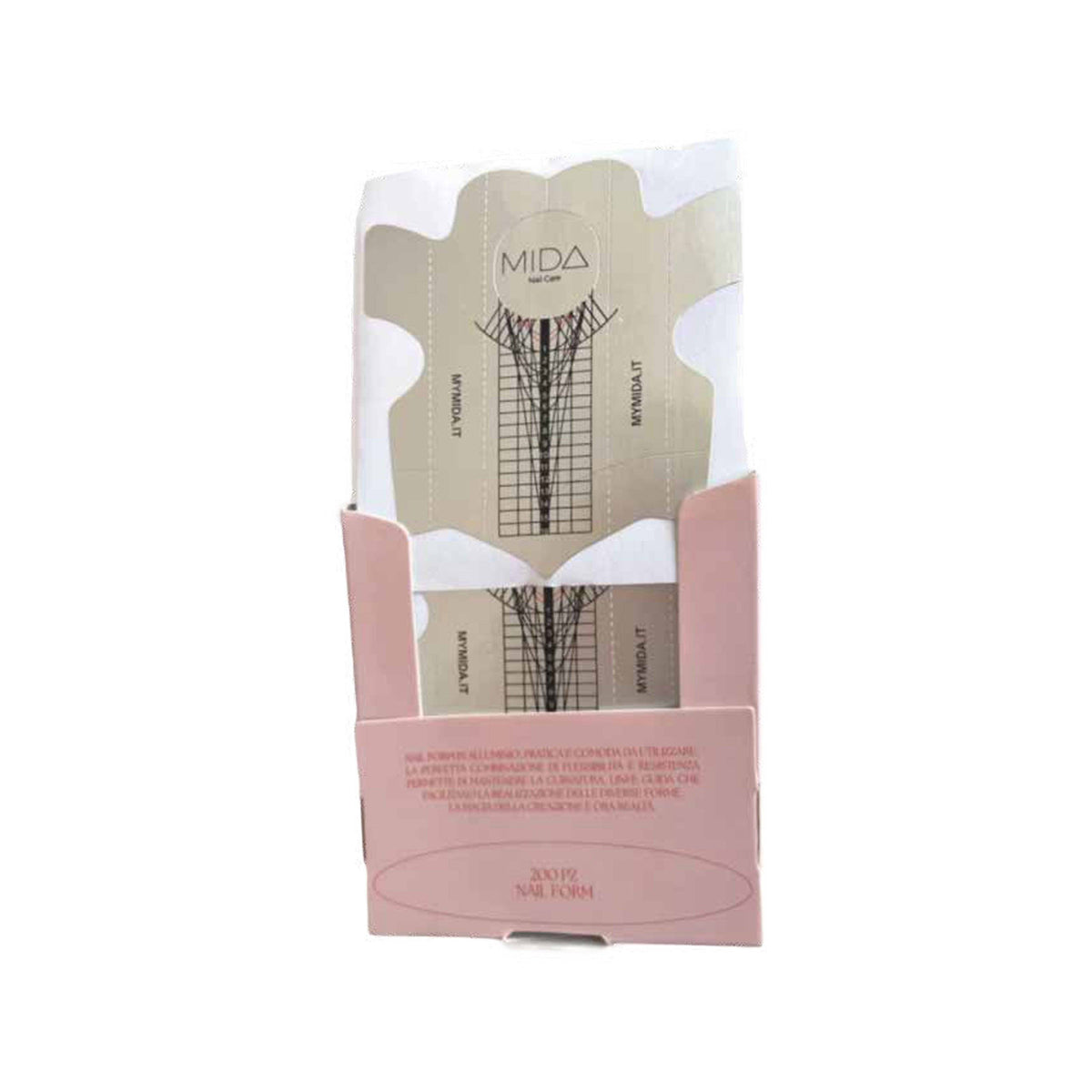 Mida Nail Form Aluminium (Box of 200)