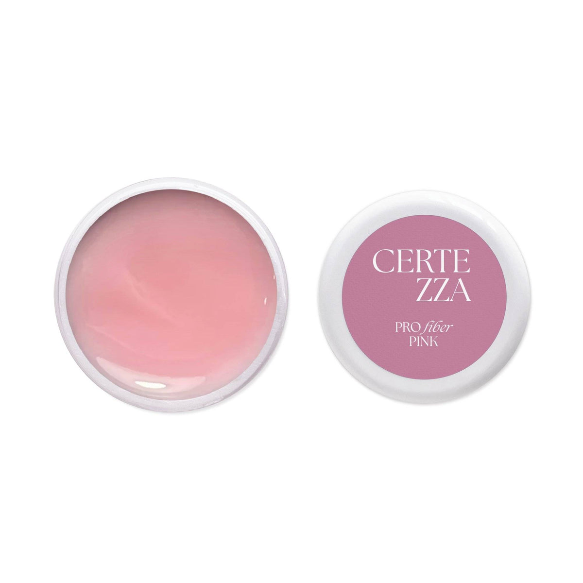 Mida Pro Fiber Gel Pink Builder Gel with Fiberglass - 15ml