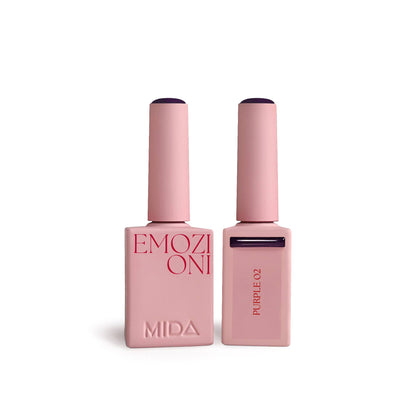Mida Gel Polish Purple 02 10ml