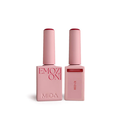 Mida Gel Polish Red 01 10ml