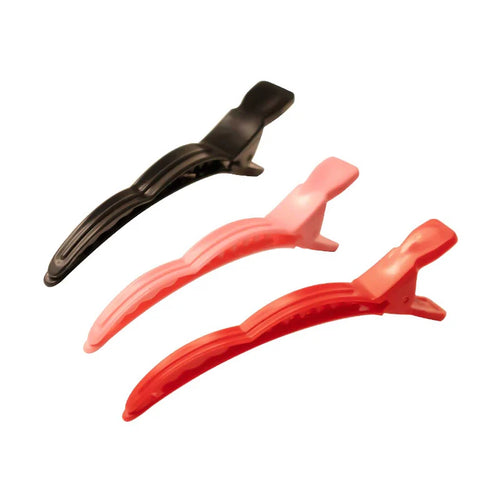 Pretty Woman - Lip Care - Hair Clips for Styling Sectioning  (Pack of 12 Pieces) Curved