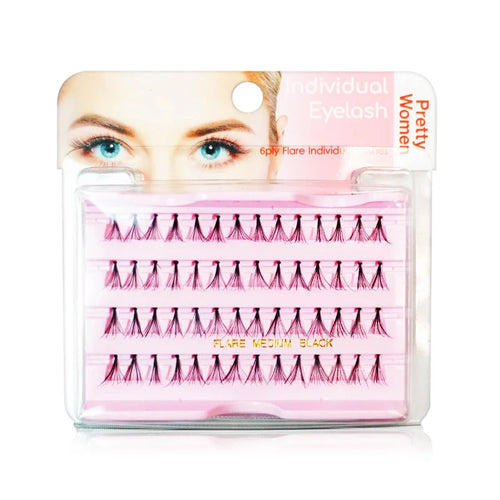 Pretty Woman - False Eyelashes - Flare 6 Ply Eyelashes (Medium Length)