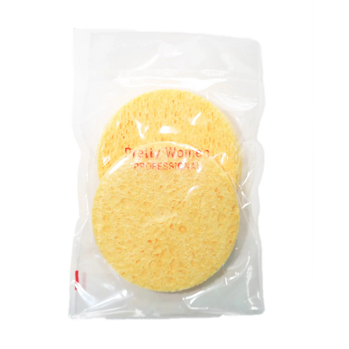 Pretty Woman - Makeup Accessories - Yellow Cellulose Sponge (Pack of 2)